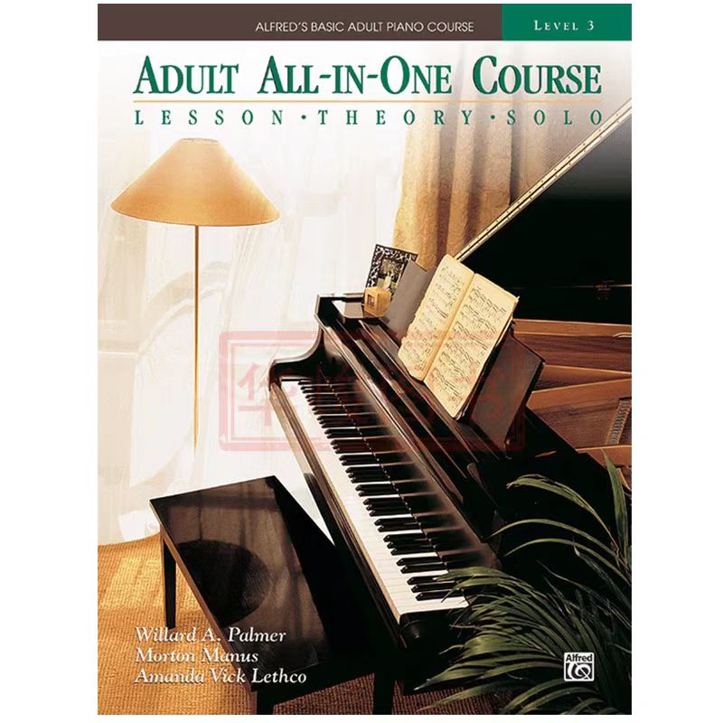 图片[3]-阿尔弗雷德 ADULT ALL-IN-ONE COURSE 基本成人多合一钢琴教材  全3册