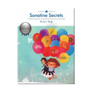 宋乔伊 钢琴小奏鸣曲的秘密 乐谱书 英文版 可做教案 画风可爱曲目好听-云音圈