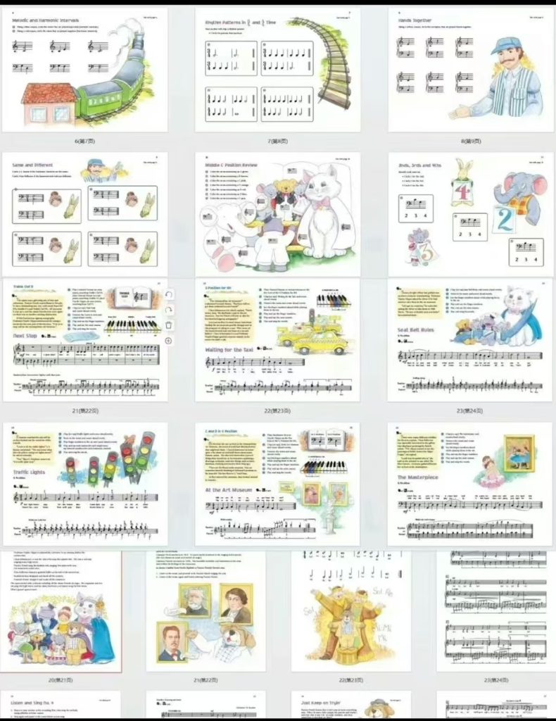 图片[4]-小小莫扎特钢琴启蒙教程 阿尔弗雷德出品 英文版23册+中文版16册 共39册 带音频