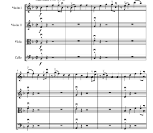 Another Day of Sun 爱乐之城 弦乐四重奏 总谱+分谱  有试听-云音圈