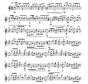 Never on a Sunday 吉他谱 有试听-云音圈