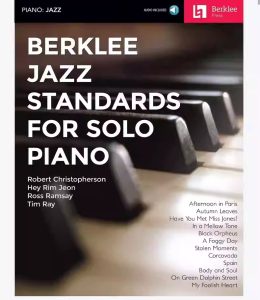 伯克利爵士钢琴标准曲谱 Berklee Jazz Standards for Solo Piano-云音圈
