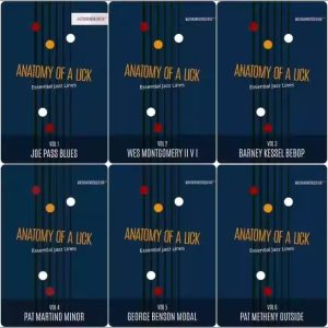 电吉他教材 爵士大师乐句分析 共6套-云音圈