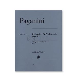 帕格尼尼 24首小提琴随想曲 Op.1 德国亨乐版-云音圈