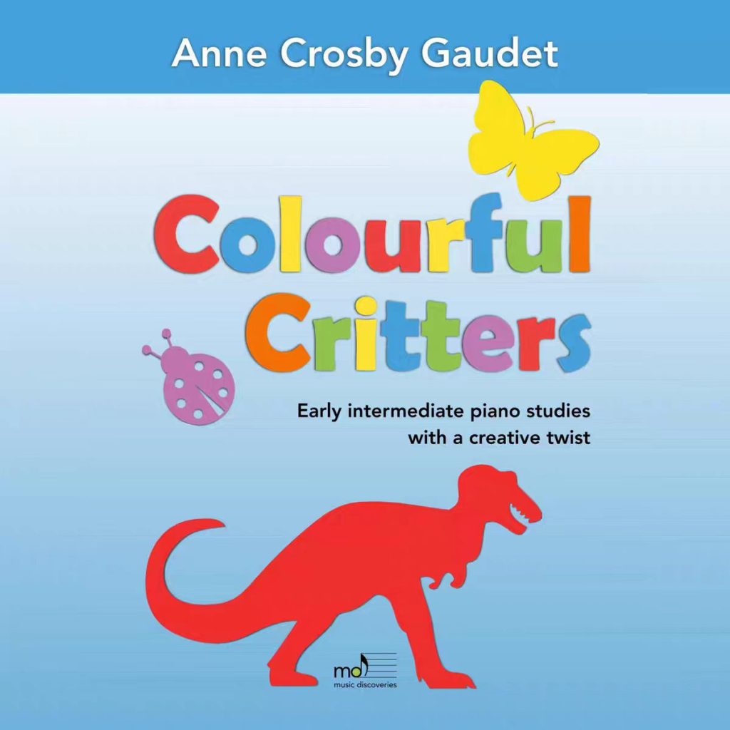 《Colorful Critters》多彩小动物 小众新颖钢琴乐谱集