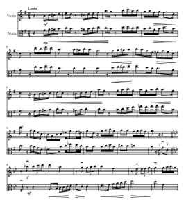 一步之遥 Por Una Cabeza 小提琴中提琴总分谱 有试听-云音圈