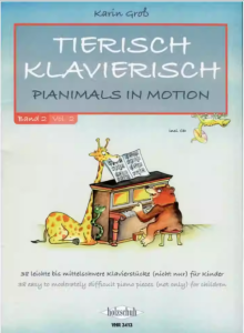 德国钢琴谱集 动物钢琴  共2册-云音圈