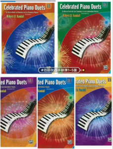 范达尔最著名的四手联弹 让学生爱不释手的四手联弹  共5册-云音圈