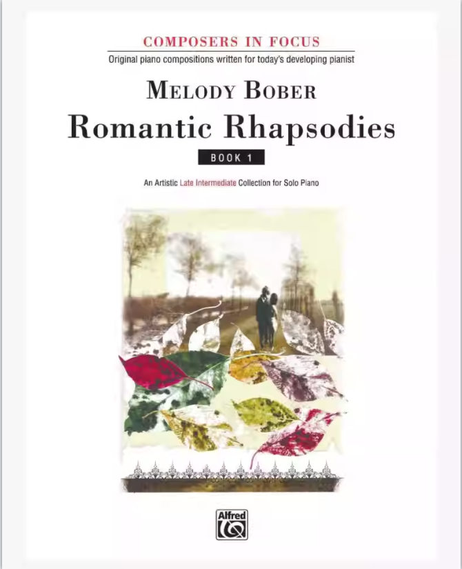 梅洛迪 Romantic Rhapsodies 浪漫狂想曲 两册 带音频
