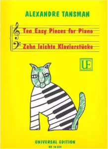 坦斯曼 10首简易钢琴小品曲集  带音频-云音圈