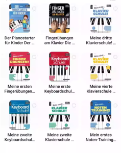 德版钢琴手指练习  共9册-云音圈