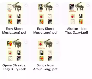 简单钢琴作品集 共5册-云音圈