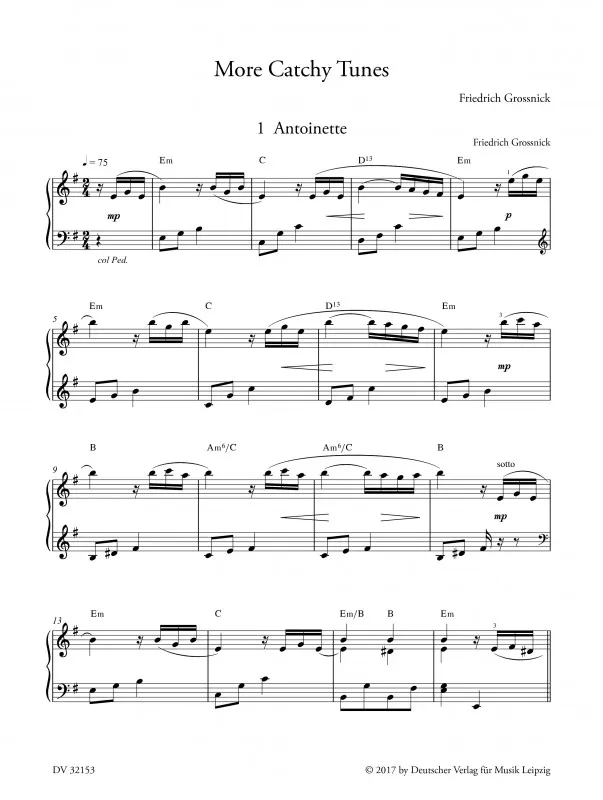 图片[6]-钢琴老师最爱的两本钢琴曲集 Friedrich Grossnick《朗朗上口的曲调》 带音频