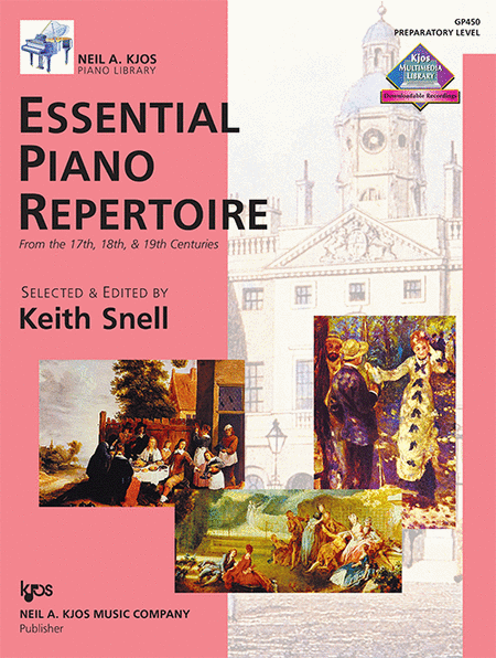 图片[2]-尼尔斯钢琴经典曲目  Essential Piano Repertoire Preparatory 1-4册