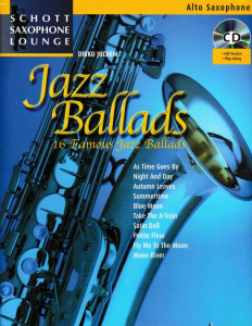 Dirko Juchem 中音萨克斯谱集 16首爵士经典曲集  带音频-云音圈