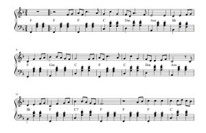 千与千寻主题曲 Always With Me 手风琴谱 有试听-云音圈