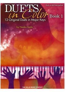 迟田奈生子  彩色二重奏 彩色四手联弹曲集  两册共24首-云音圈