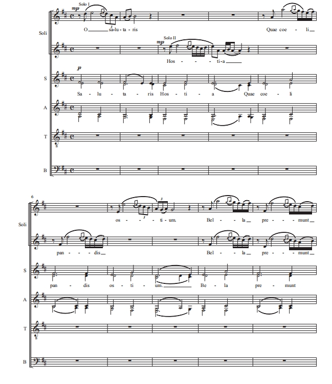 Esenvalds《O Salutaris Hostia》阿卡贝拉 SSAATTBB 八声部无伴奏 有试听