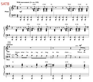 Invisible 洛耶斯基版 SATB 四声部混声 流行合唱线谱 有试听-云音圈