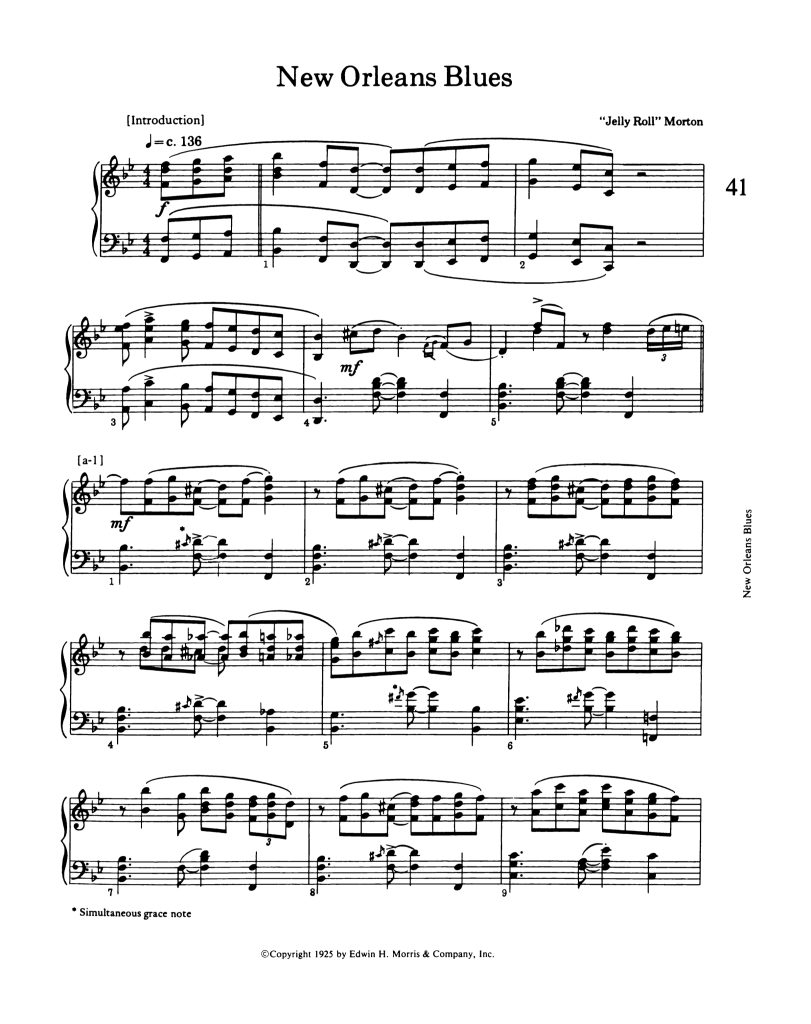 图片[4]-Jelly Roll Morton 改编曲集 钢琴独奏曲集  有试听