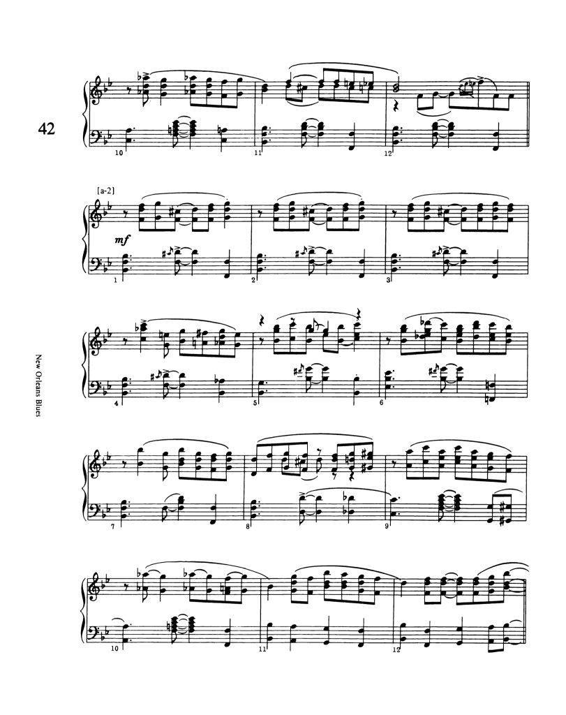 图片[5]-Jelly Roll Morton 改编曲集 钢琴独奏曲集  有试听