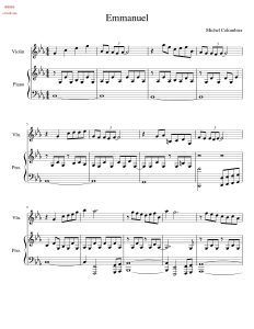 emmanuel  小提琴钢琴总分谱  有试听-云音圈