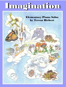 特蕾莎里切特 《想象》10首富有想象力的初级钢琴独奏曲集 带音频+教学笔记-云音圈