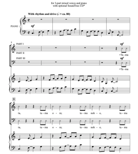 Tama Tu 毛利族民歌 SAB 三声部混声 合唱线谱 有试听-云音圈