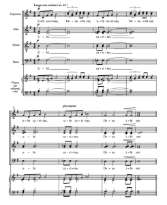 Ubi Caritas et Amor 埃贝尔丁版 阿卡贝拉 SATB 四声部无伴奏混声合唱线谱  有试听-云音圈