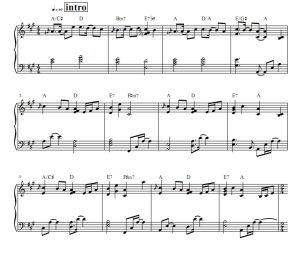 世界上唯一的一朵花 钢琴独奏谱  有试听-云音圈