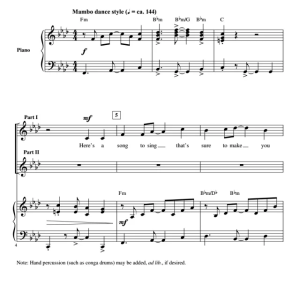 冬之星 Winter Stars 米勒版 SA 二声部童声女声 圣诞合唱线谱  有试听-云音圈