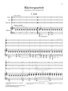 卡农  小提琴中提琴大提琴钢琴总分谱-云音圈