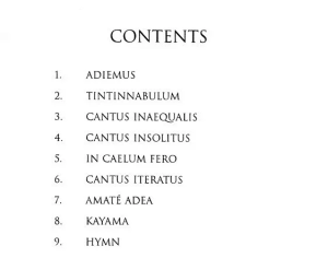 卡尔.詹金斯 专辑 Adiemus-圣殿之歌 共9首 SSAA 四声部童声女声合唱+乐队 总谱-云音圈