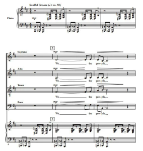 变化已至 A Change Has Come SATB 四声部混声+钢琴 合唱线谱  有试听-云音圈