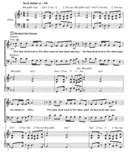 商品为合唱伴奏音频mp3  吉屋出租 Seasons of Love 爱默生版  有试听-云音圈