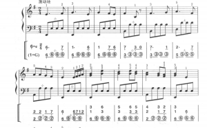 喀秋莎 手风琴独奏 简谱+线谱 有试听-云音圈