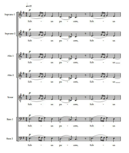 回声 Echo 迪茨版 阿卡贝拉 SSAATBB 七声部无伴奏混声 合唱线谱  有试听-云音圈