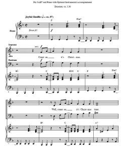 圣诞之舞 Christmas Dance 赫夫版 SAB 三声部混声 流行合唱线谱 有试听-云音圈