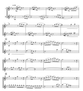 宫崎骏 魔女宅急便 能看到海的街道 长笛二重奏 总谱＋伴奏音频 有试听-云音圈