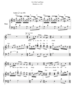 悲惨世界 Castle On A Cloud 赫夫版 合唱 混声SAB 童声女声SA 伴奏音频-云音圈