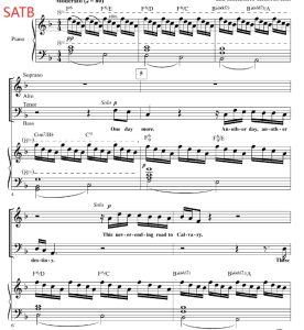 悲惨世界 One Day More 布莱默版 SATB 四声部混声 合唱线谱 有试听-云音圈