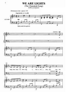 我们是光 We Are Lights 斯蒂芬斯版 SATB 四声部混声+钢琴 合唱 伴奏音频-云音圈