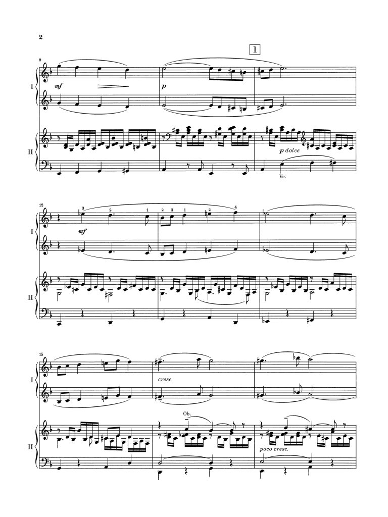 图片[2]-拉赫玛尼诺夫  第三钢琴协奏曲  双钢琴版