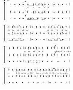 疯狂动物城 Try Everything 比林斯利版 SAB 三声部混声 合唱简谱 有试听-云音圈