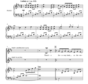 苏斯音乐剧 Solla Sollew 贝克版 合唱 混声SAB 童声女声SA 伴奏音频-云音圈