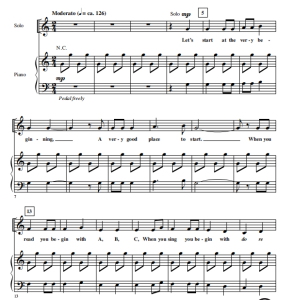 商品为SA 二声部合唱线谱 音乐之声 哆来咪 Do-Re-Mi 爱默生版 童声女声合唱线谱 有试听-云音圈