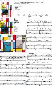 爵士俱乐部钢琴独奏乐谱集  全套共3本 改编自知名爵士乐作品-云音圈