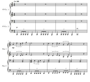 8号牢房之歌 四手联弹谱  有试听-云音圈