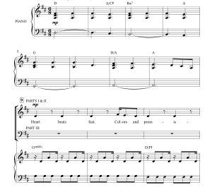 商品为SAB 三声部合唱线谱 暮光之城4 A Thousand Years 贝克版 混声合唱线谱 有试听-云音圈