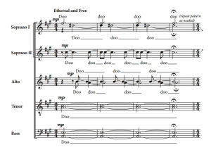 合唱线谱  一闪一闪小星星 Twinkle, Twinkle Little Star 雷伊版 阿卡贝拉 SATB 四声部无伴奏混声合唱 有试听-云音圈